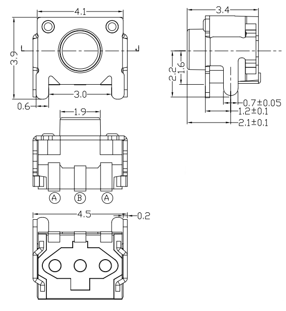 THBM03-A035NB-R-A 尺寸圖