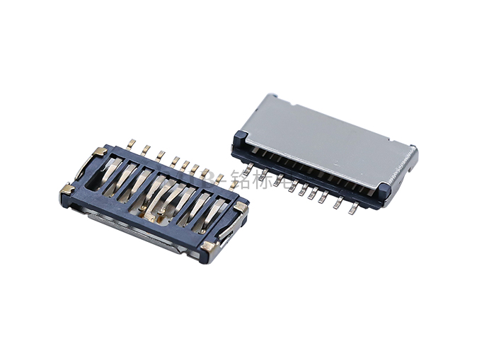 9PIN 1.5H 側(cè)邊 TF 卡座